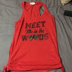 Graphic tank top
